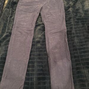 Prana Blue Corduroy Pants size 10